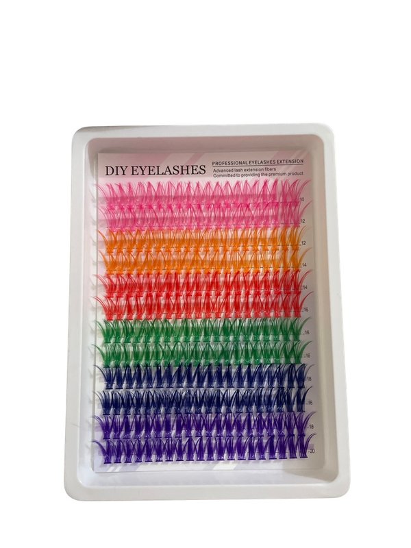 Extensiones de colores