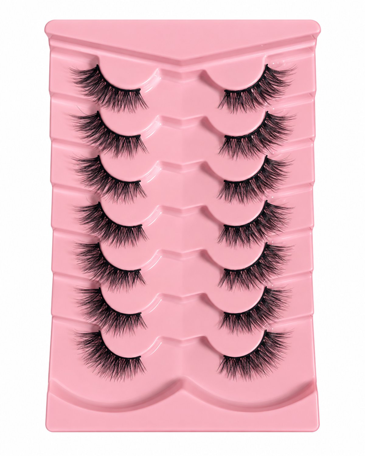 Pestañas 5 pares Cat eye