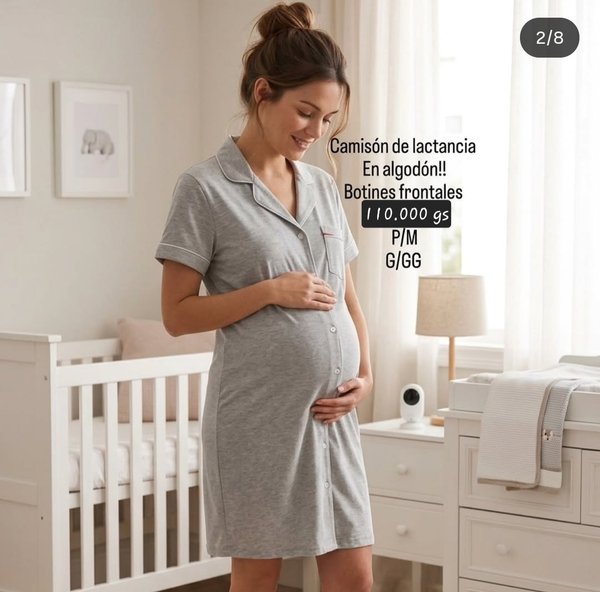 Pijama de lactancia. Este producto delivery gratis.