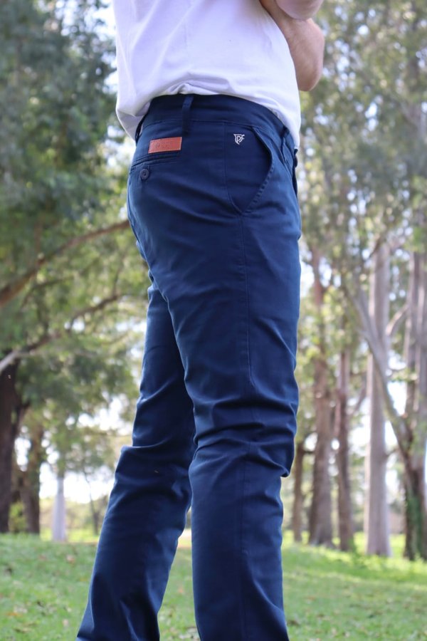 Pantalón Sarga Premium - 15400 - Color Azul Marino