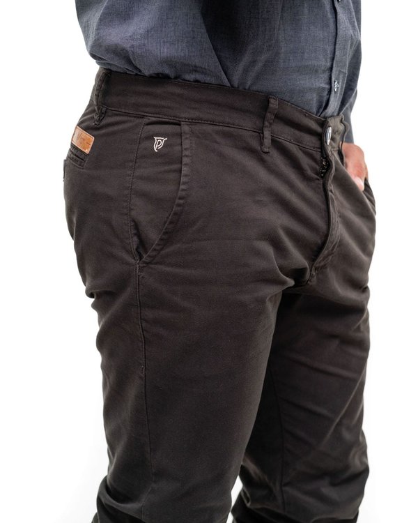 Pantalón Sarga Premium - 15400 - Color Verde Musgo