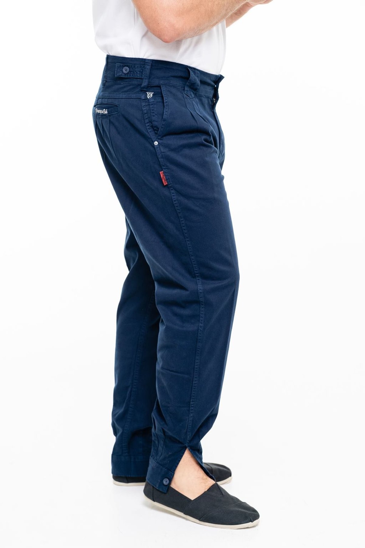 Bombacha de Campo Masculina, Lisa - 25708 - Color Azul Marino - 2