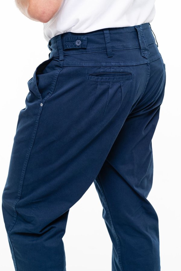 Bombacha Masculina Montaria com Elastano - Cor Azul Marinho