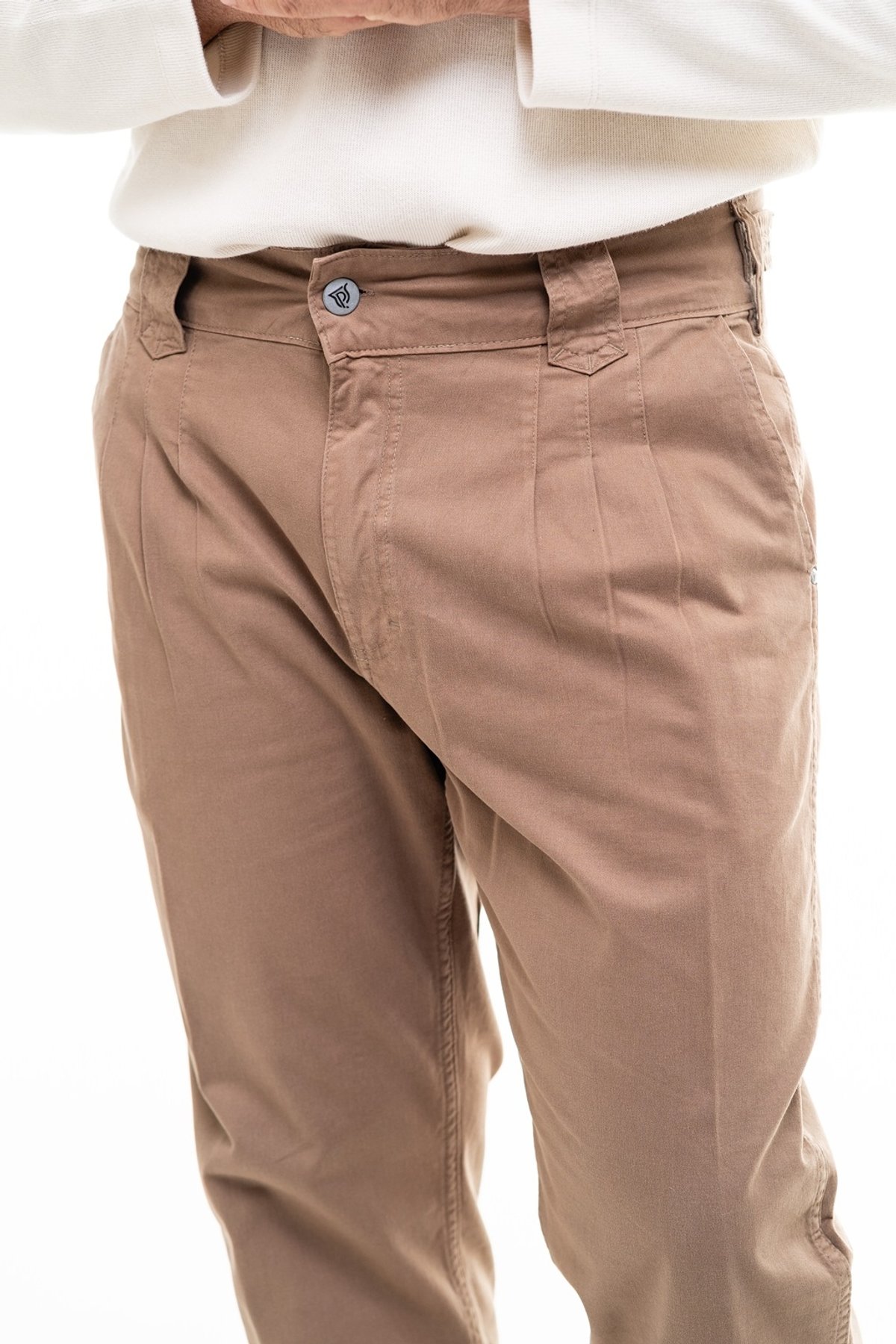 Bombacha de Campo Masculina, Lisa - 25708 - Color Marrón Oscuro - 3