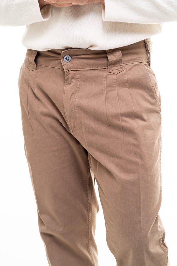 Bombacha de Campo Masculina, Lisa - 25708 - Color Marrón Oscuro