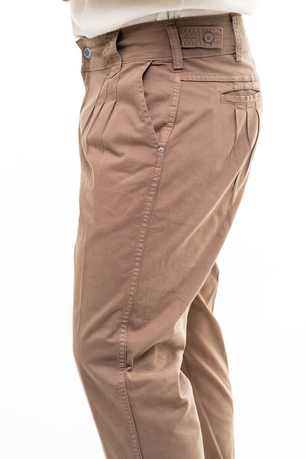 Bombacha Masculina Montaria com Elastano - Cor Marrom Escuro