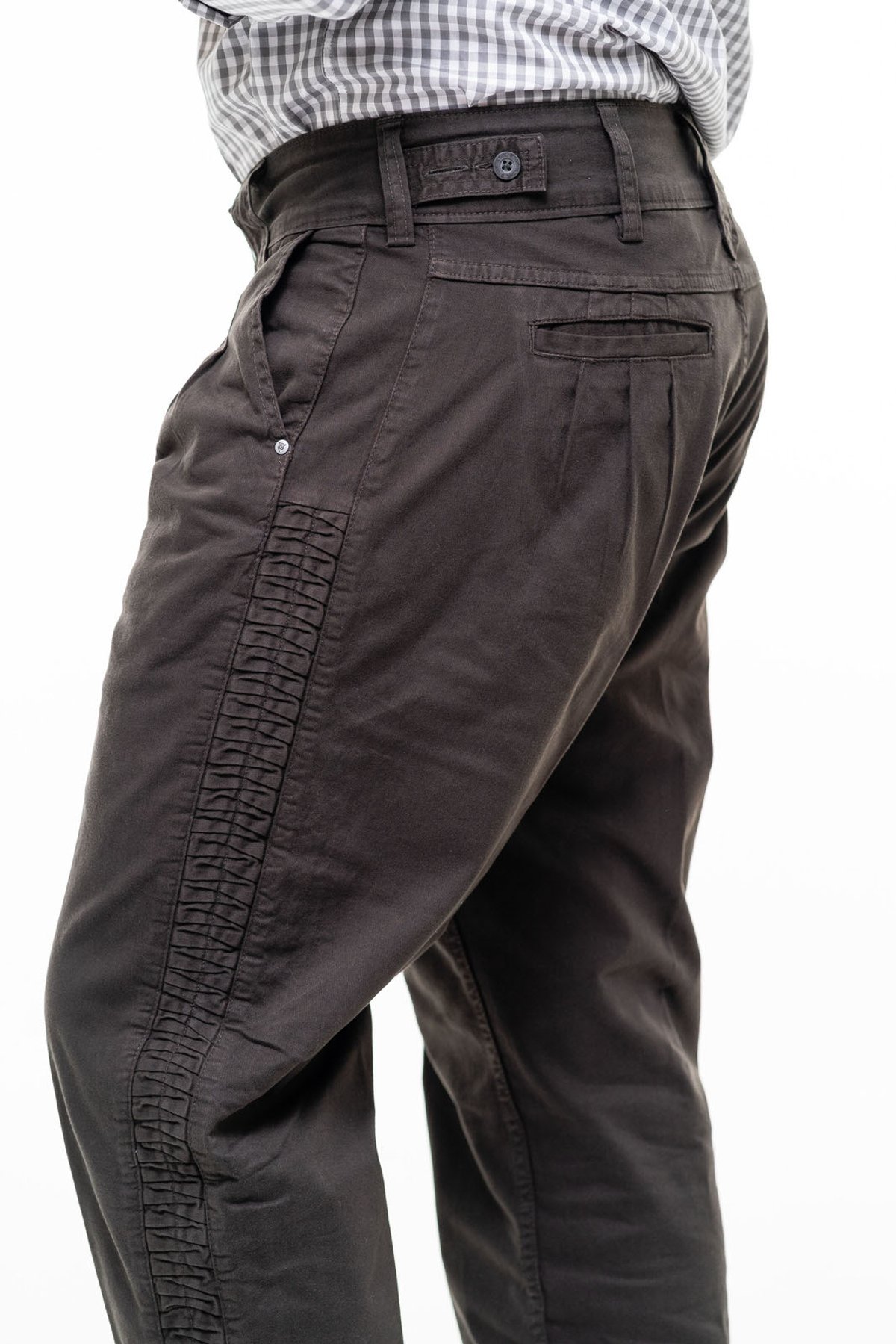 Bombacha Masculina Montaria com Elastano e Favos - Cor Verde Musgo - 5