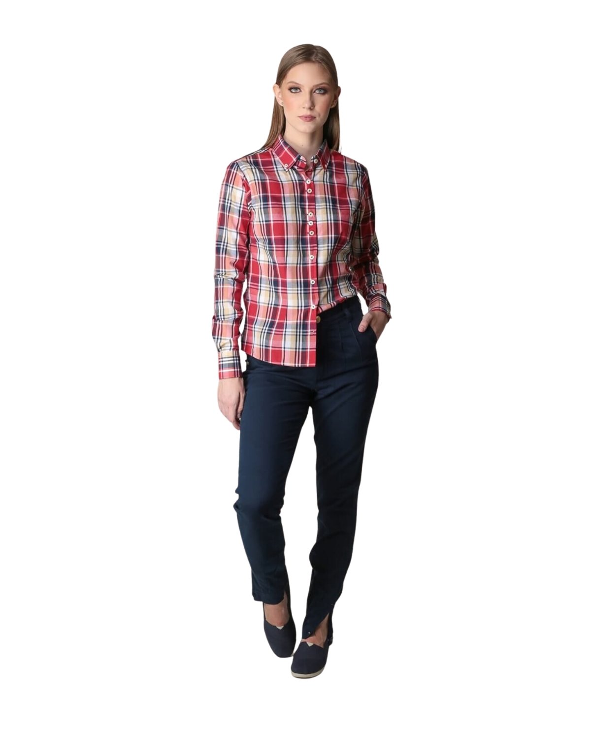 Bombacha de Campo Femenina Lisa - 25711 - Color Azul Marino