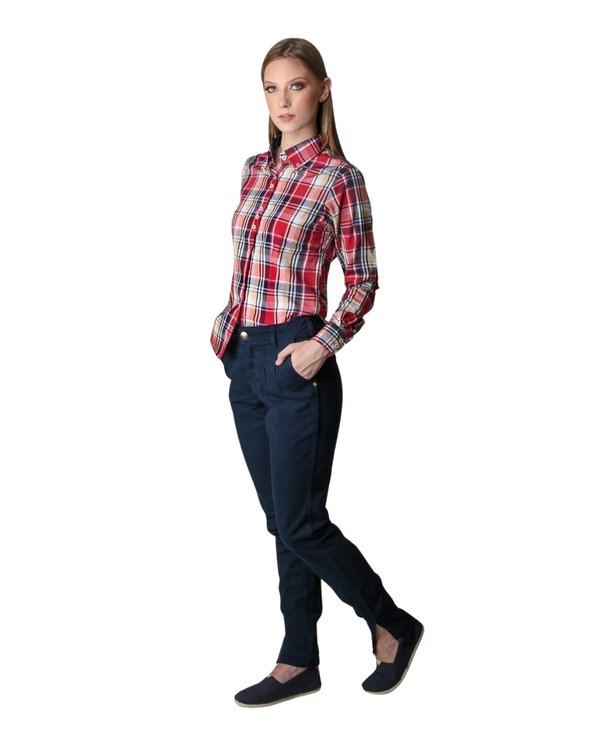 Bombacha de Campo Femenina Lisa - 25711 - Color Azul Marino