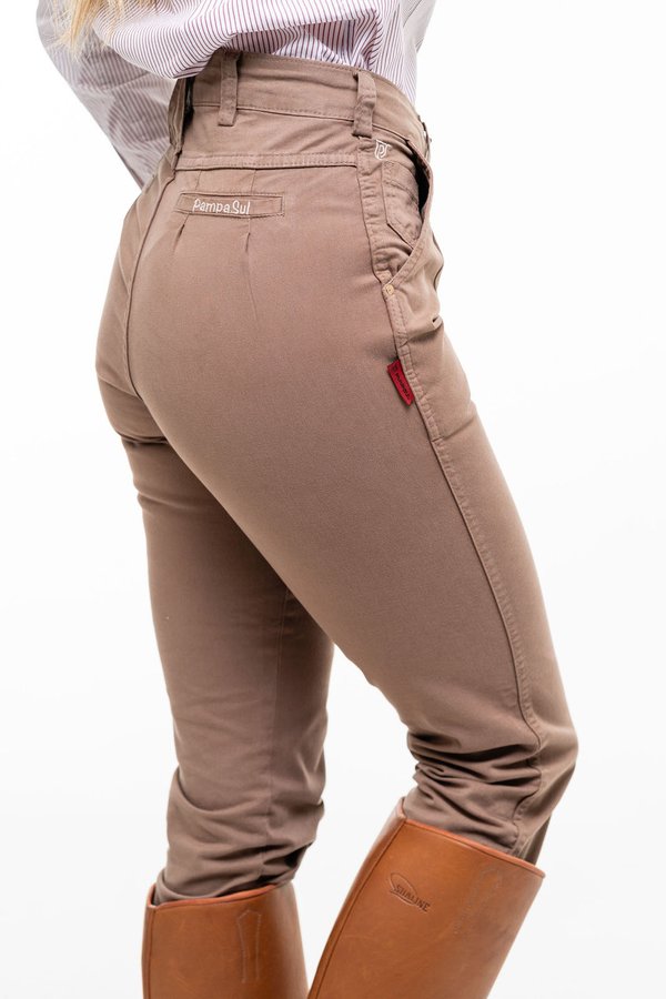 Bombacha de Campo Femenina Lisa - 25711 - Color Marrón Oscuro