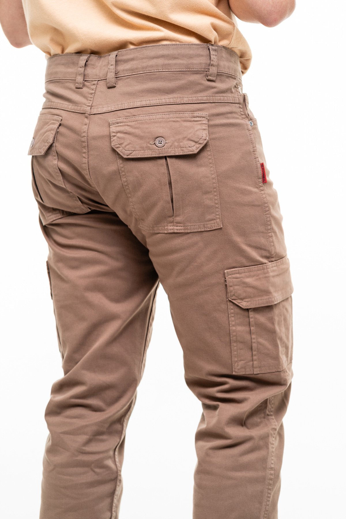 Pantalón Cargo Masculino - 25807 - Color Marrón Oscuro - 4