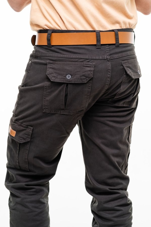 Pantalón Cargo Masculino - 25807 - Color Verde Musgo
