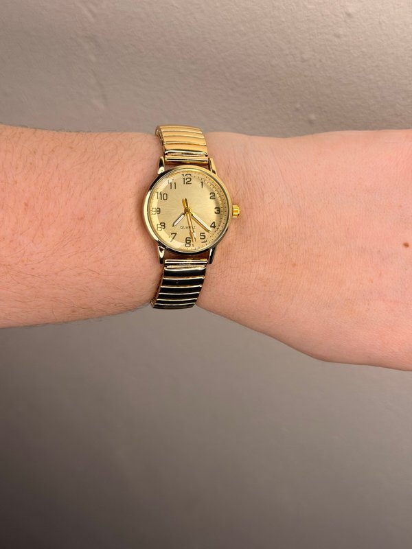 Reloj Dorado Red Elástico  