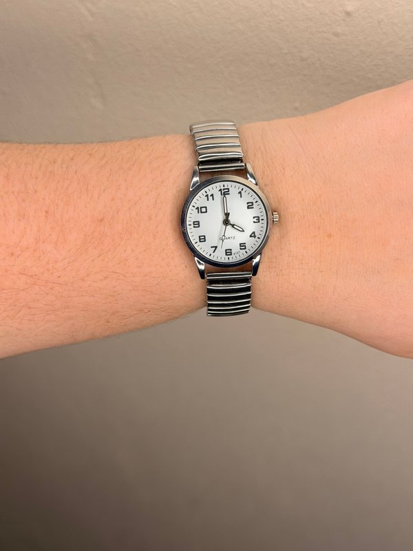 Reloj Plata Red Elástico   