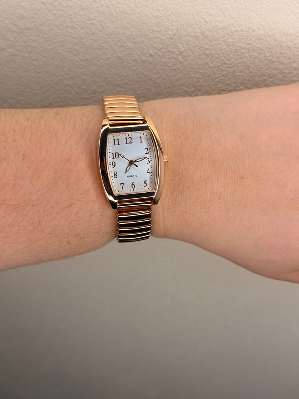 Reloj Rosegold Rec Elástico 