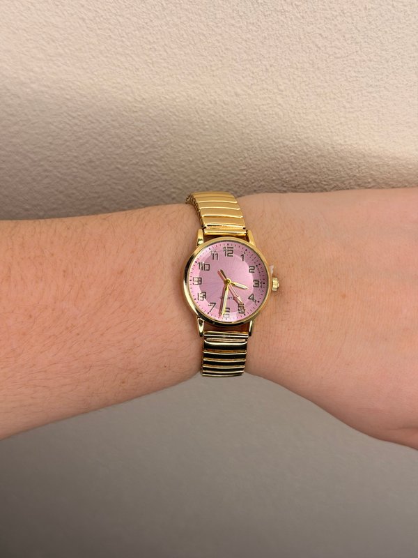 Reloj Dorado Red Elástico  