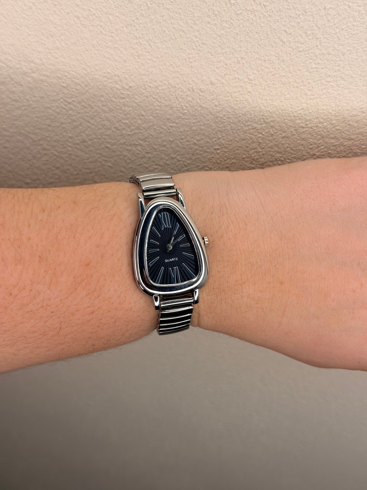 Reloj Plata Gota elástico  - 3