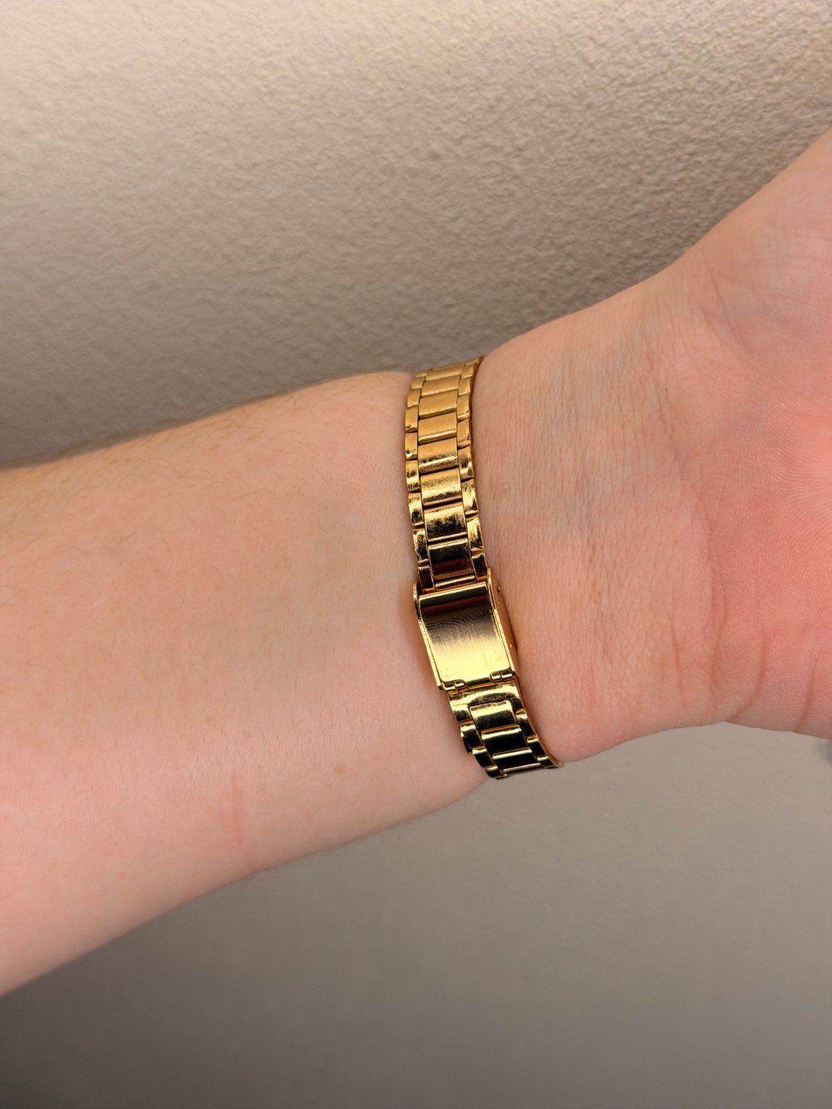 Reloj dorado ajustable rec - 6