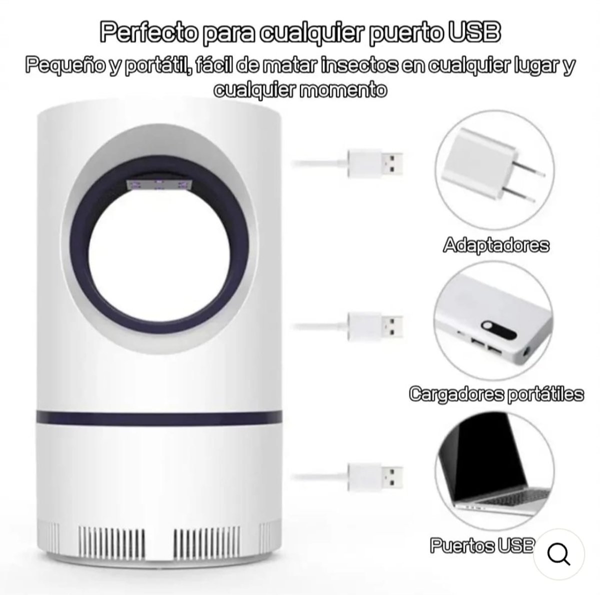 Lámpara mata mosquitos