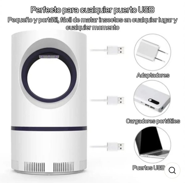 Lámpara mata mosquitos 