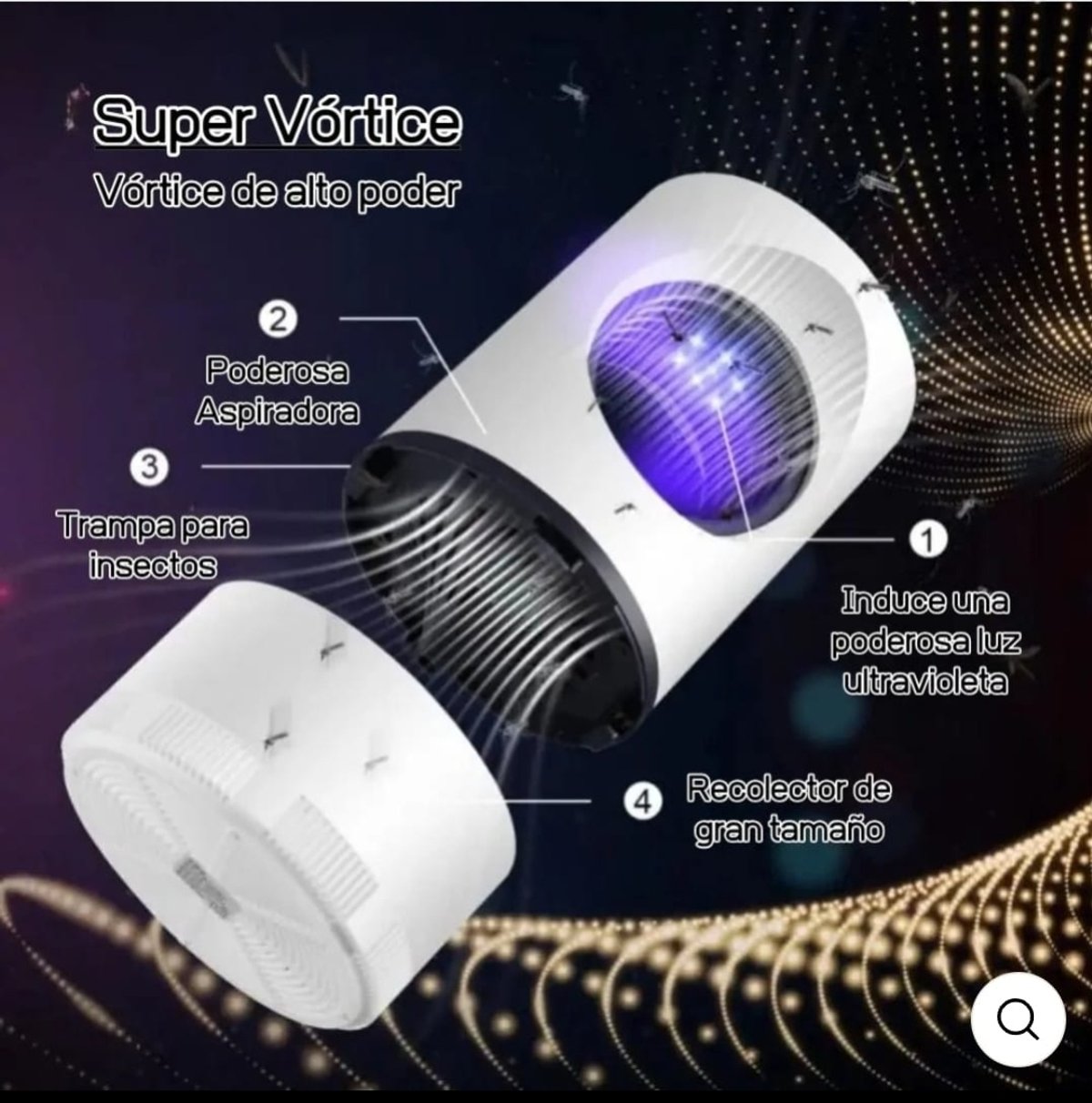 Lámpara mata mosquitos - 2