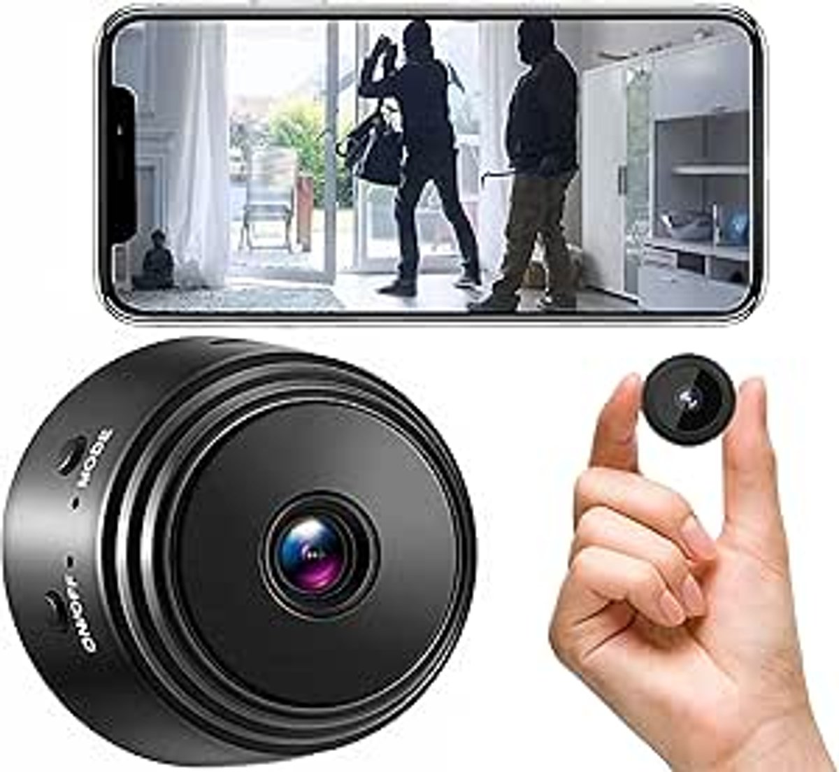  📷 Mini Cámara Espía Inteligente – Seguridad Compacta y Discreta