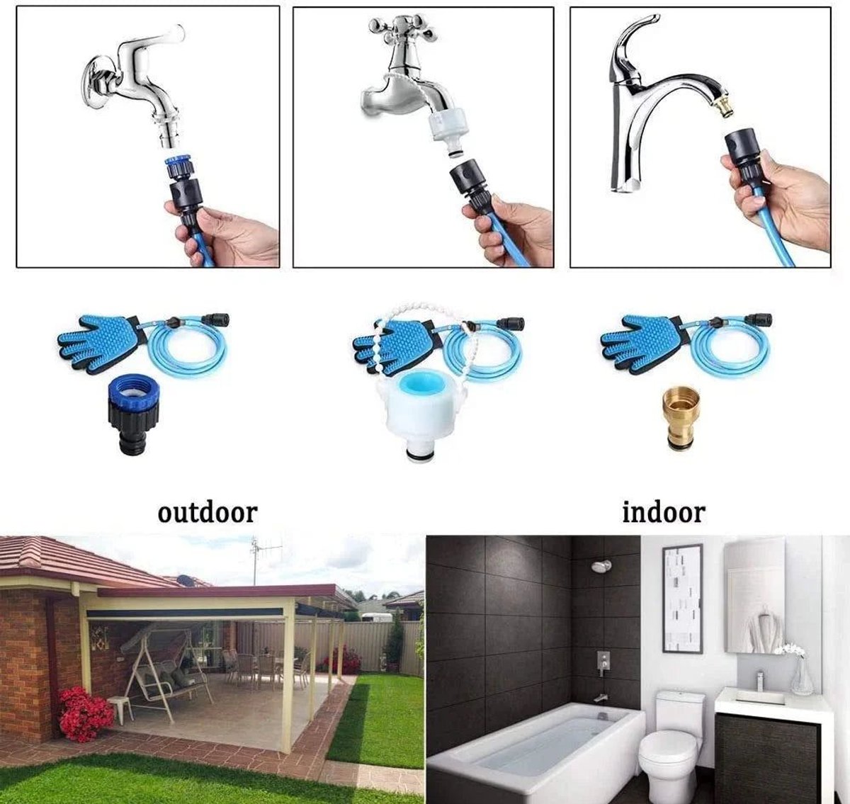 🫧🐾Guante Manguera 3 En 1 Para Mascota🐾 - 6