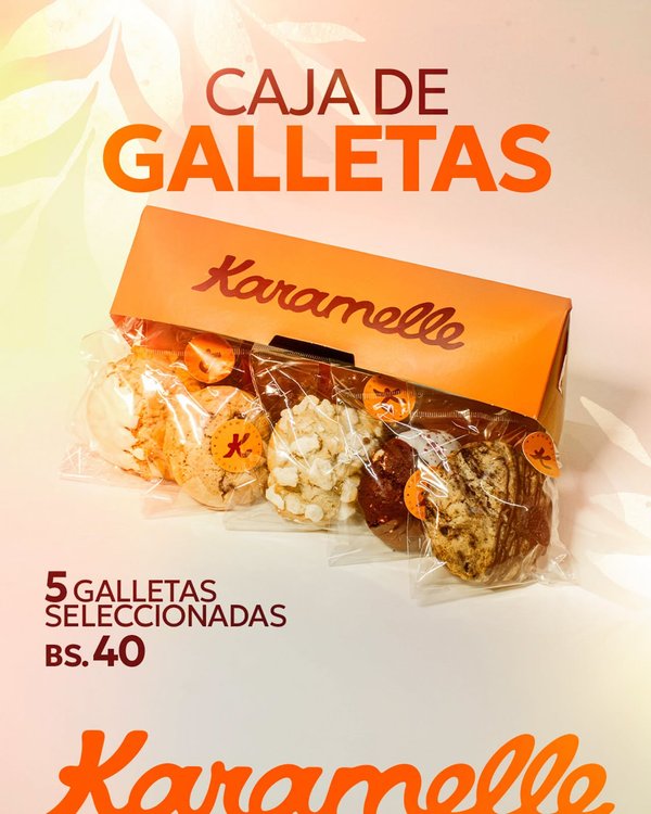 CAJA DE GALLETAS PARA REGALO
