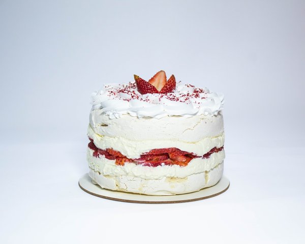 Merengue con Frutilla