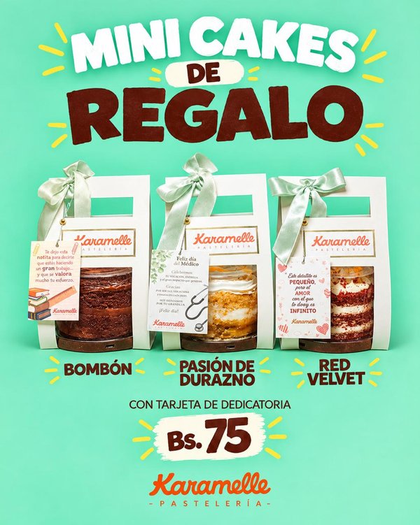 MINI CAKES PARA REGALO