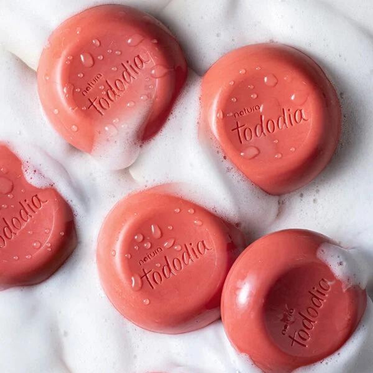 Jabón en barra puro vegetal Tododia Fresa y Vainilla Dorada - 2