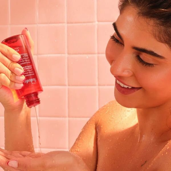 Aceite Corporal Bifásico Tododia Fresa y Vainilla Dorada