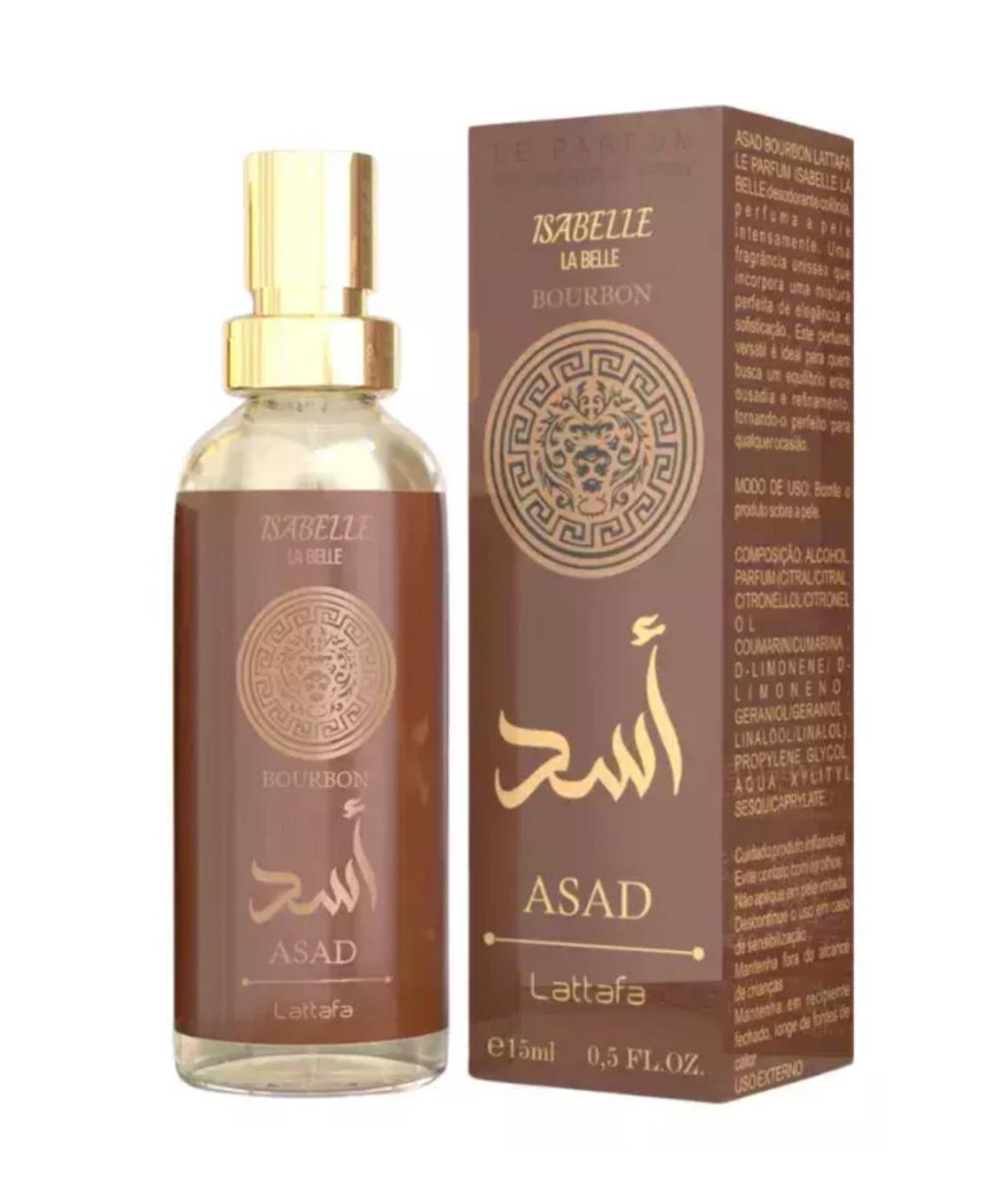 ASAD BOURBON EDP 15ML - ISABELLE LA BELLE