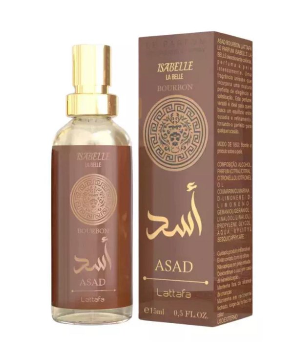 ASAD BOURBON EDP 15ML - ISABELLE LA BELLE