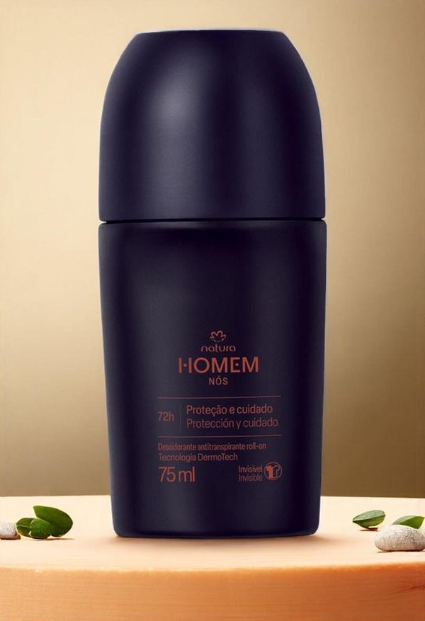Desodorante Antitranspirante Roll-on Natura Homem Nós - 