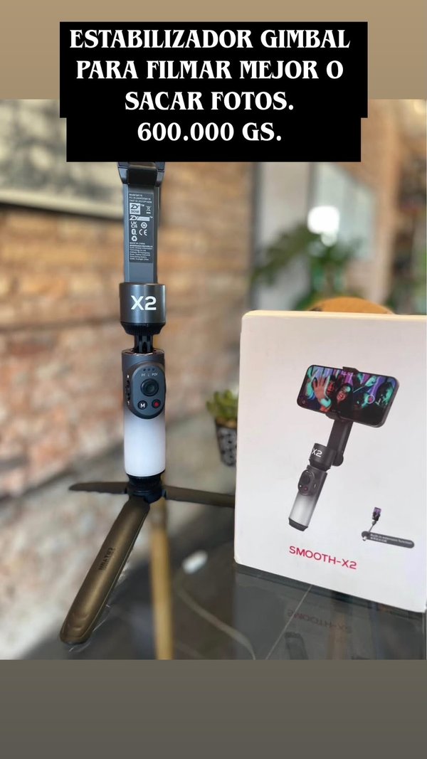 ZHIYUN Smooth X - Gimbal Estabilizador para Celular