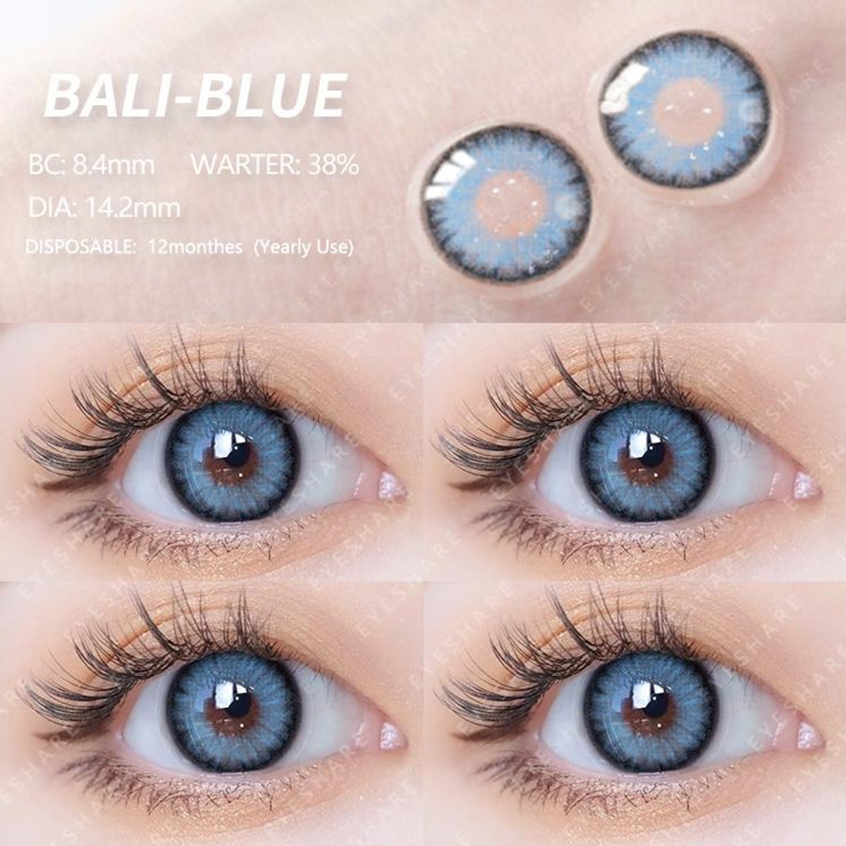 💎 Lentes de Contacto, Mirada Radiante y Natural