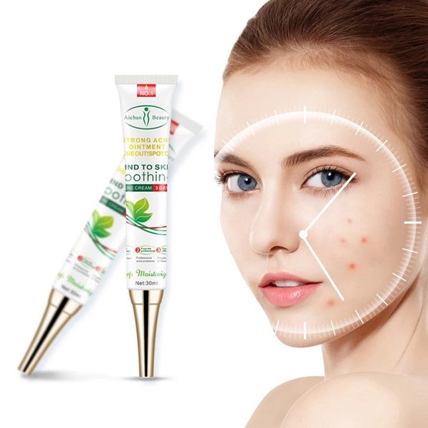 Aichun Beauty Strong Acne Ointment - Acne Out! Spot On! 