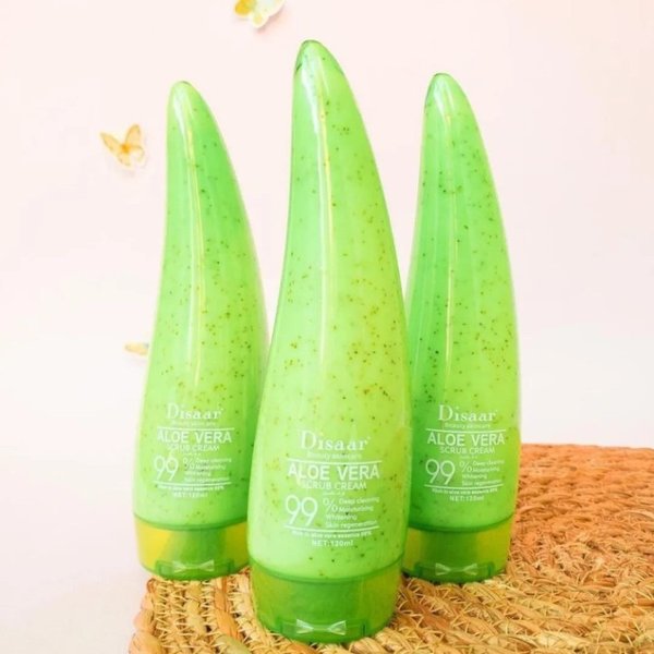 DISAAR ALOE VERA 99% SCRUB CREAM 120ML