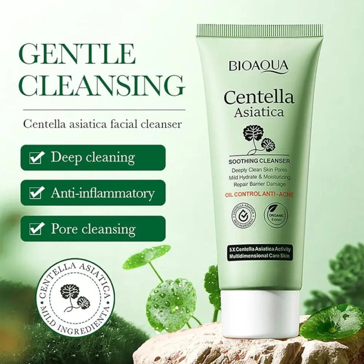 Limpiador Facial BIOAQUA Centella Asiatica - 2