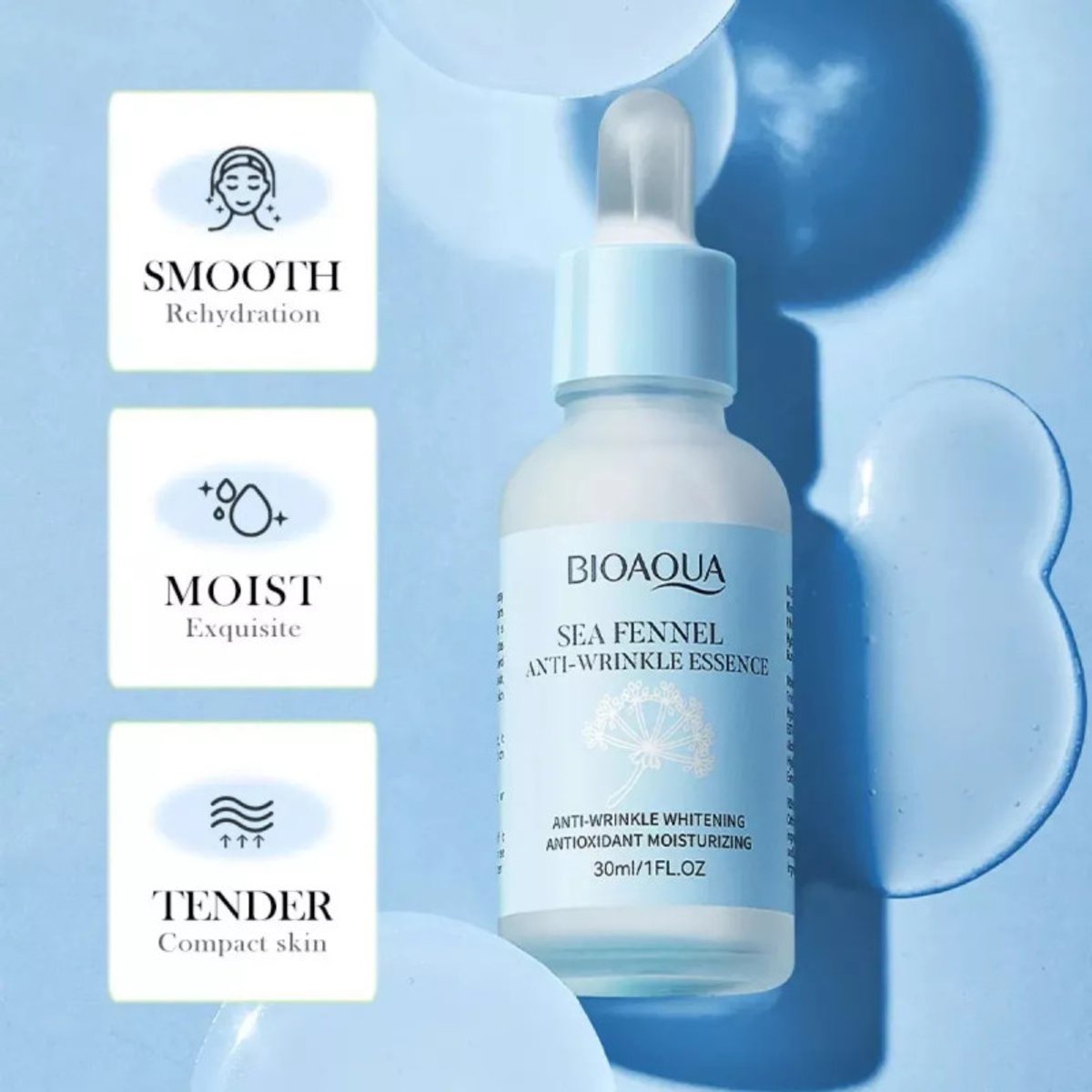Sérum BIOAQUA Sea Fennel Hyaluronic Acid (Anti-Wrinkle Essence) - 2