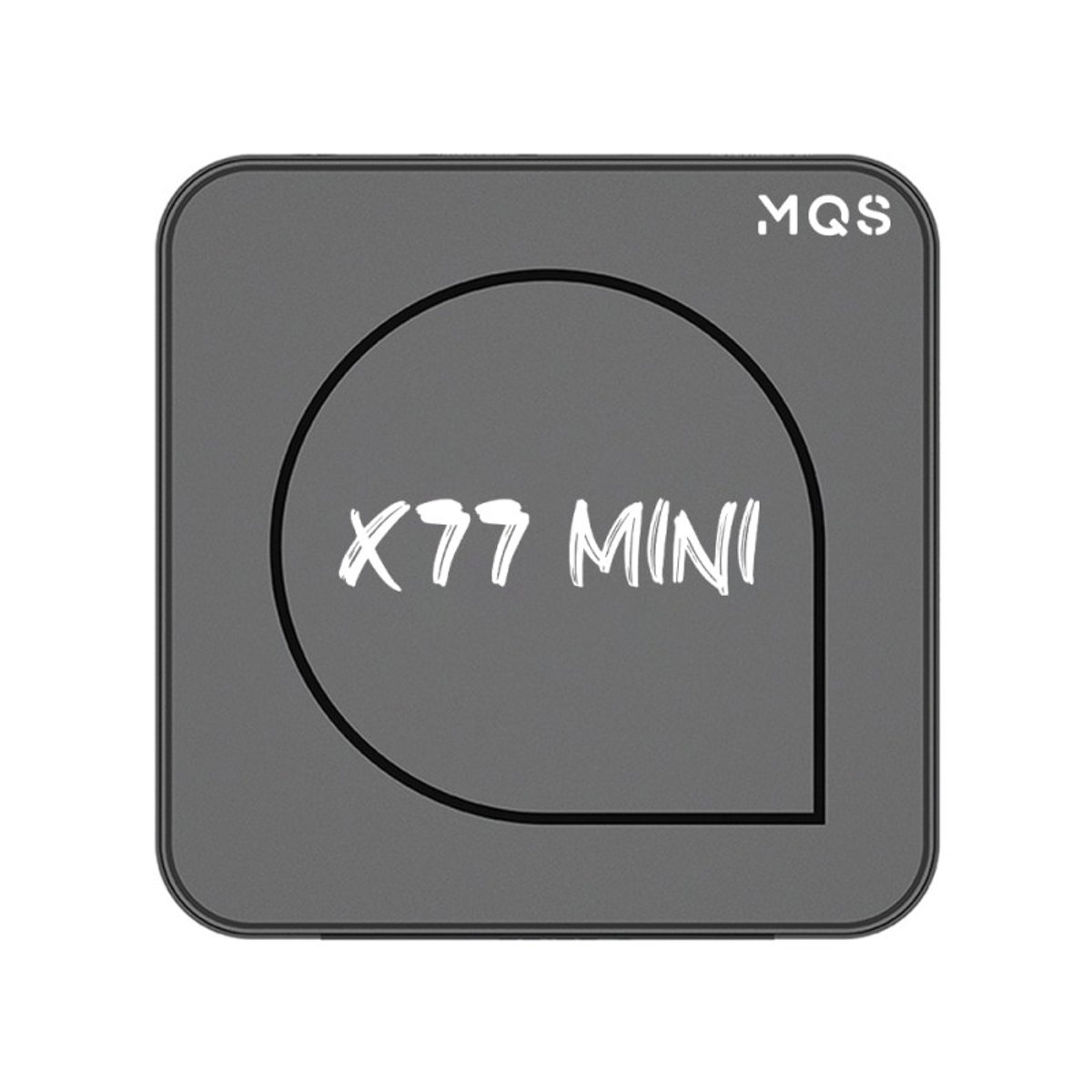 Receptor TV Box MQS X77 Mini / 4K / 64GB / 256GB / WiFi / Android 10 - Negro - 5