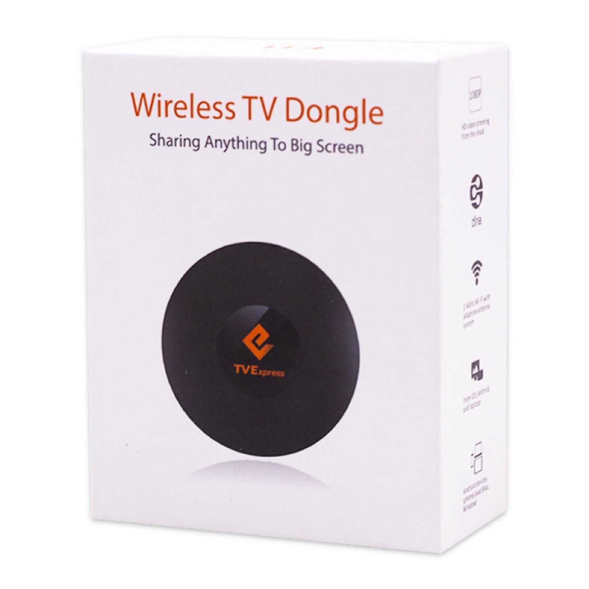Adaptador Chromecast Miracast Wireless TV Dongle  - 2