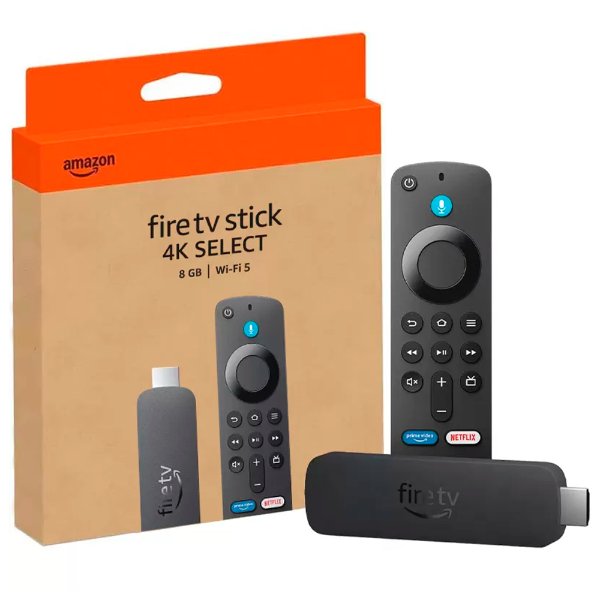 Amazon Fire TV Stick 4K Select con Control por Voz Alexa