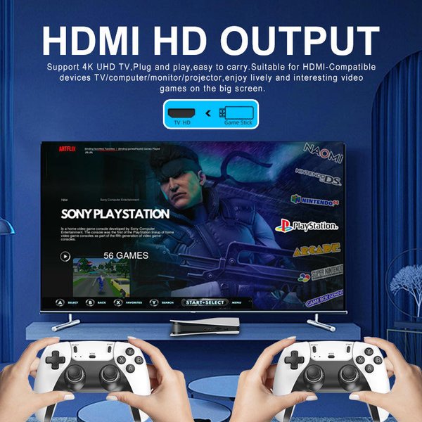 GAME CONSOLA RS5 ULTRA 4K 2.4G