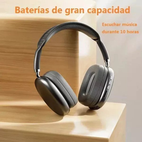 Auriculares Bluetooth P9 Pro Max Negro