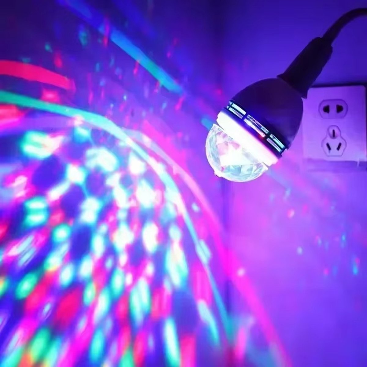 Foco led Giratorio colorido.. - 5