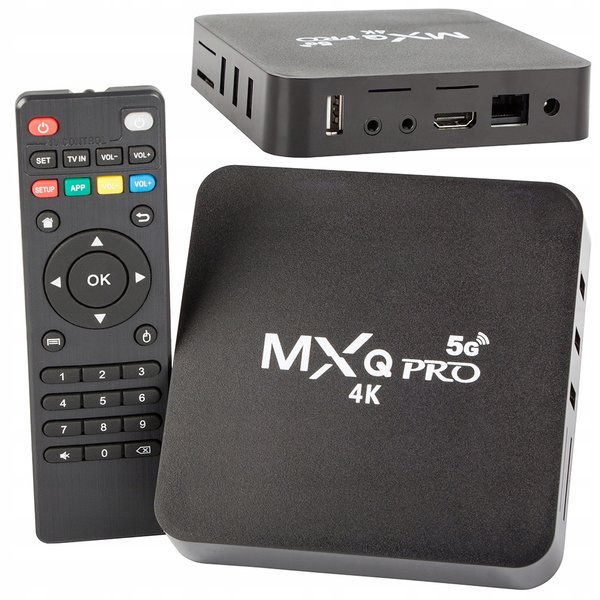 Tv Box MXQ Pro 4K / 8GB+128GB Android