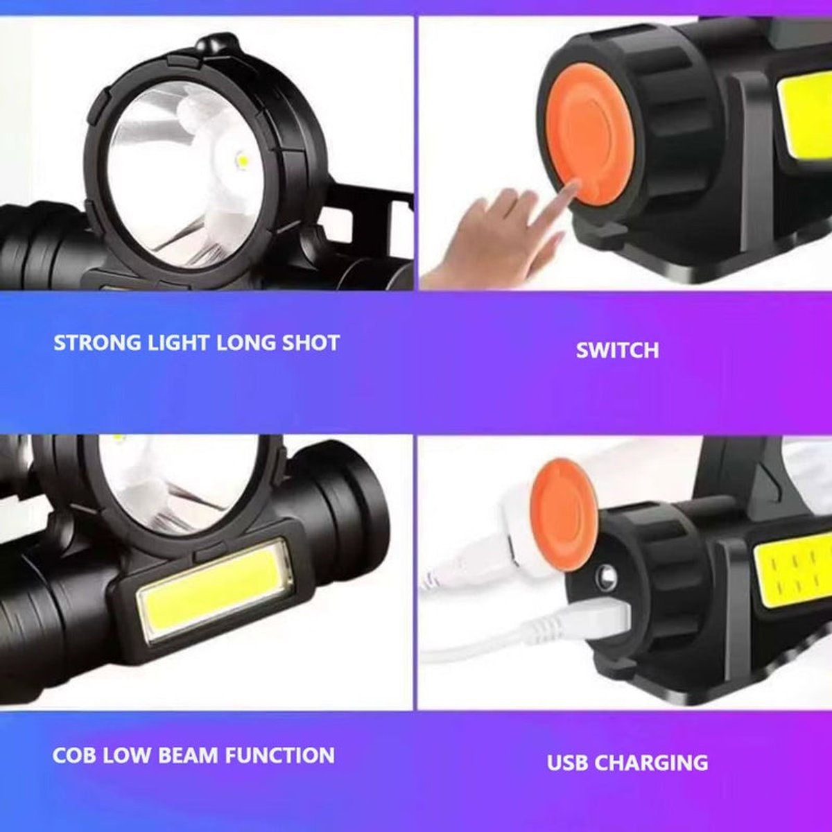Linterna LED Para Cabeza Hea.. - 5