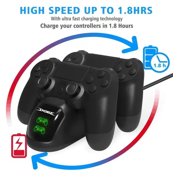 Dock de Carga Dual PS4 Pro/S..